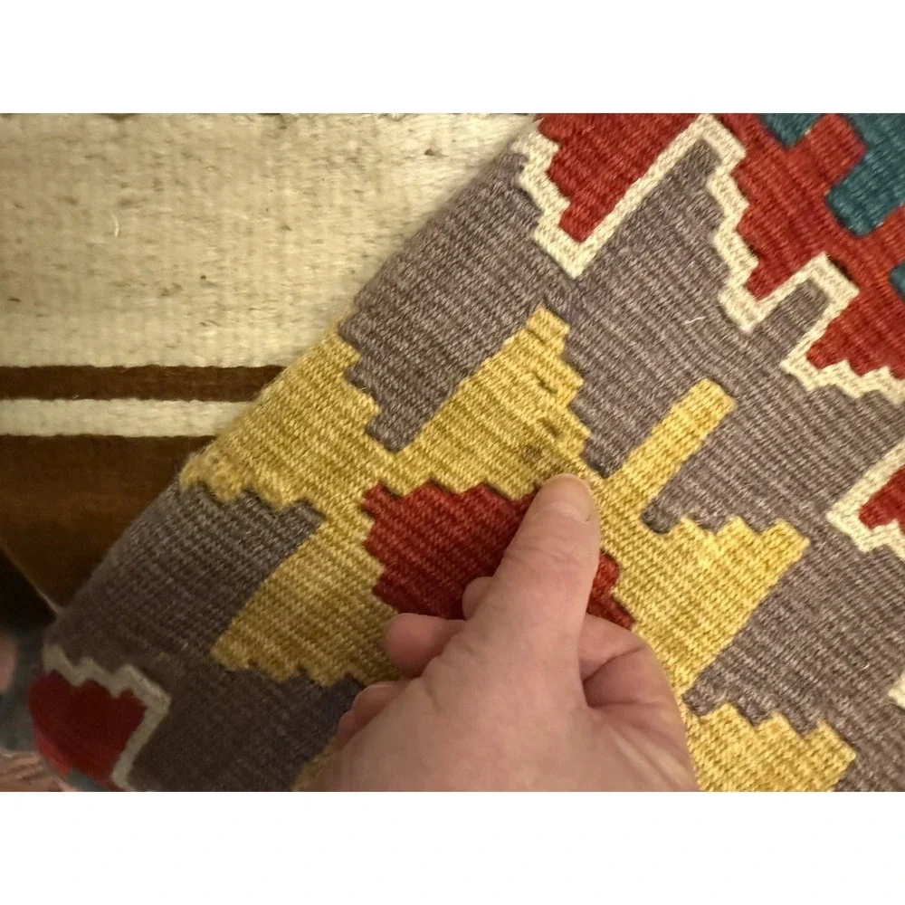 Vintage Turkish Wool Area Rug